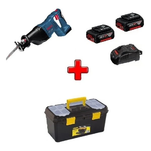 Bosch Gsa 18 V-Li 5 Ah Takım Çantalı Tilki Kuyruğu Testere - Görsel 2