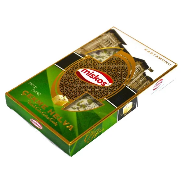 Miskos Antep Fıstıklı Vakumlu 240 Gr Çekme Helva - Görsel 2