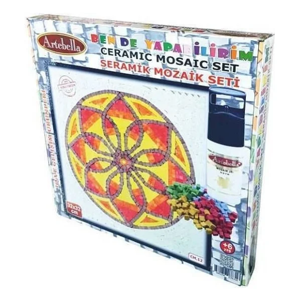 Artebella Cm-12 Seramik Mozaik Set 32x32 Cm - Görsel 3