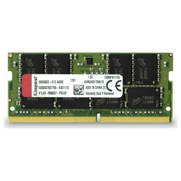 Kingston Value 16 GB 2400 MHz Cl17 Kvr24s17d8/16 DDR4 RAM - Görsel 2