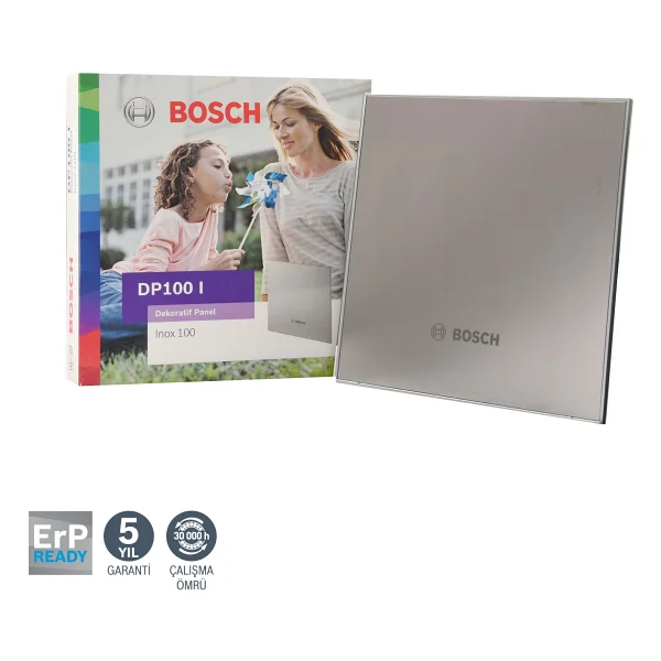 Bosch Banyo Aspiratörü / Fanı 1700 Serisi İnoks 100 Mm Çap - Inox - Görsel 2