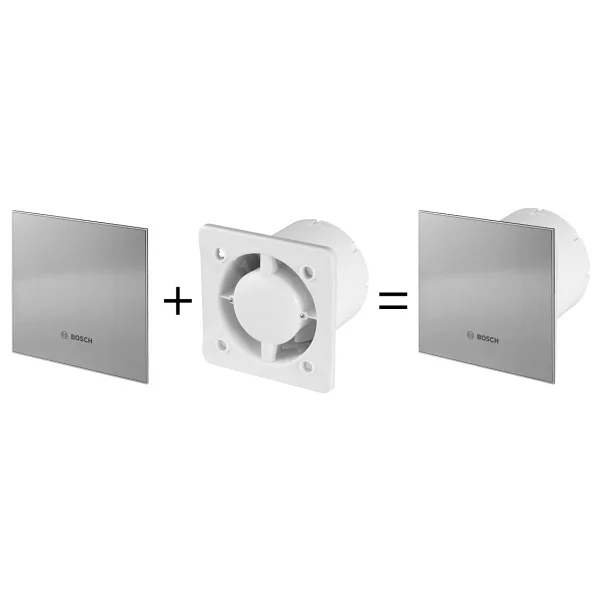 Bosch Banyo Aspiratörü / Fanı 1700 Serisi İnoks 100 Mm Çap - Inox - Görsel 3