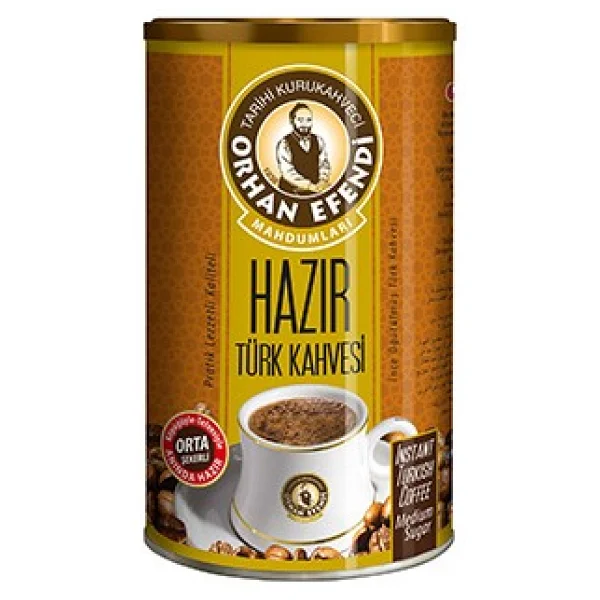 Altıncezve Orhan Efendi Orta Şekerli Hazır Türk Kahvesi 500 Gr Teneke - Görsel 2
