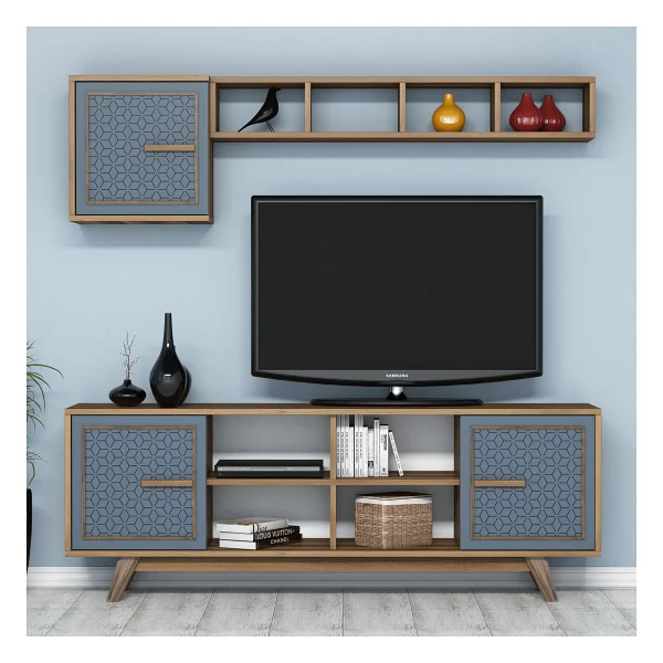 Variant Ayla Ceviz-Krem TV Ünitesi - Görsel 8