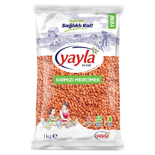 Yayla Kırmızı Mercimek 1 Kg - Görsel 6