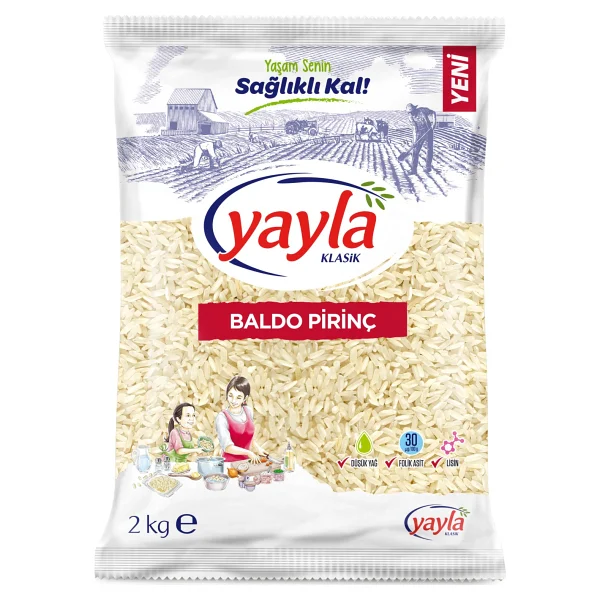 Yayla Gönen Baldo Pirinç 2 Kg - Görsel 3