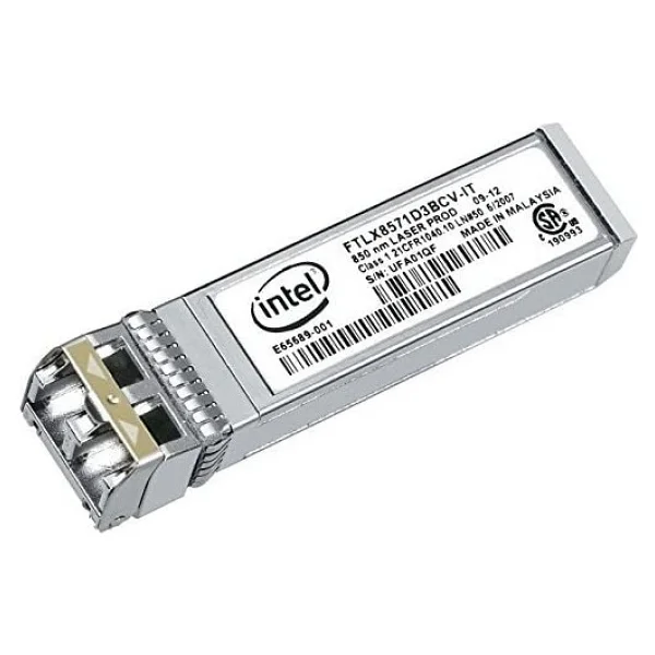 Intel Ftlx8571d3bcv-It E10gsfpsr 10gbase-Sr Sfp+ Transceiver Module, Mmf 850nm - Görsel 2