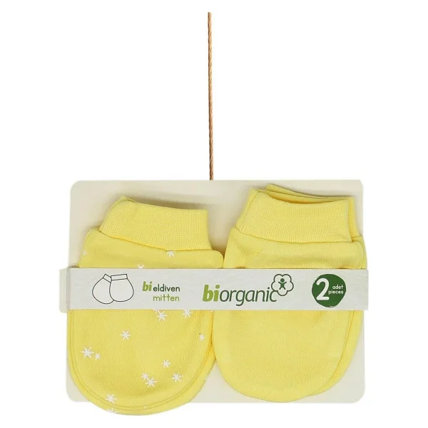Biorganic Fly Dandelions 2'li Eldiven Sarı - Görsel 3