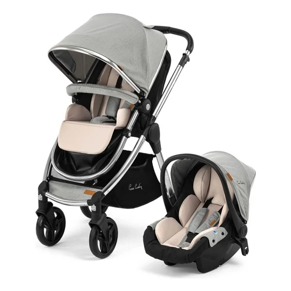Pierre Cardin Voyager Gri Travel Sistem Bebek Arabası - Görsel 6