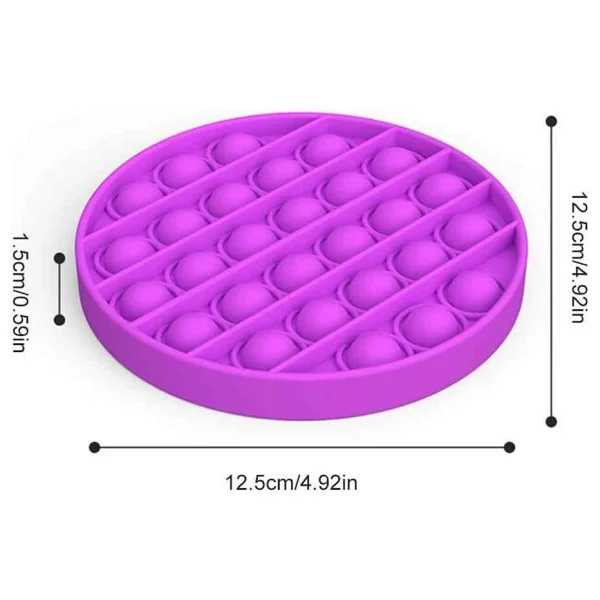 Popit Push Bubble Fidget Özel Pop Duyusal Oyuncak Zihinsel Stres Oyunu - Görsel 2
