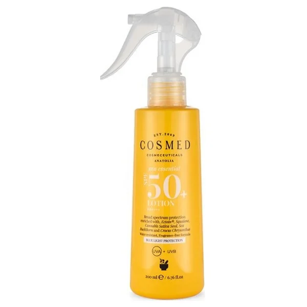 Cosmed Sun Essential 200 Ml 50 Faktör Sprey Güneş Losyonu - Görsel 10