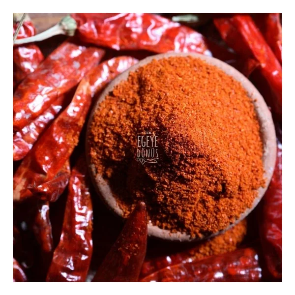 Egeye Dönüş Yeni Mahsül Öğütülmüş Çok Acı Saf Pul Biber - 100 Gr. 1. Kalite (Ekstra Acı) - Görsel 6