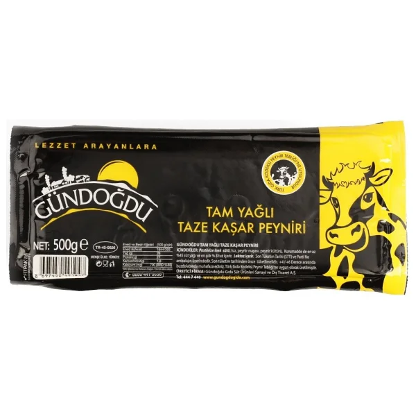 Gündoğdu Taze Kaşar Peyniri 500 Gr - Görsel 8
