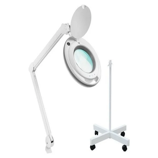 Loyka 6017 Ayarlanabilir LED Işık Seviyeli Ayaklı Büyüteç 8x - Görsel 2