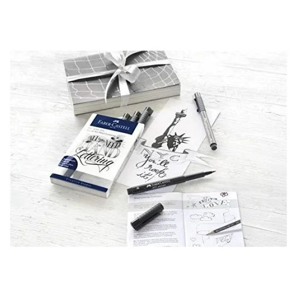 Faber-Castell Pitt Artist Starter Set 8'li Kaligrafi Seti - Görsel 10