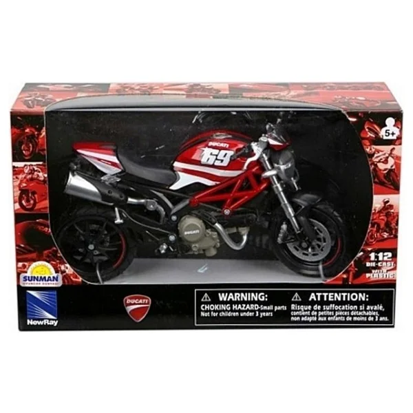 Sunman 1:12 Ducati Monster 796 N.69 / - Görsel 2