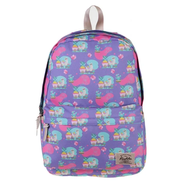 Kaukko K1311 Nature Mor Lama Okul Sırt Çantası - Görsel 5