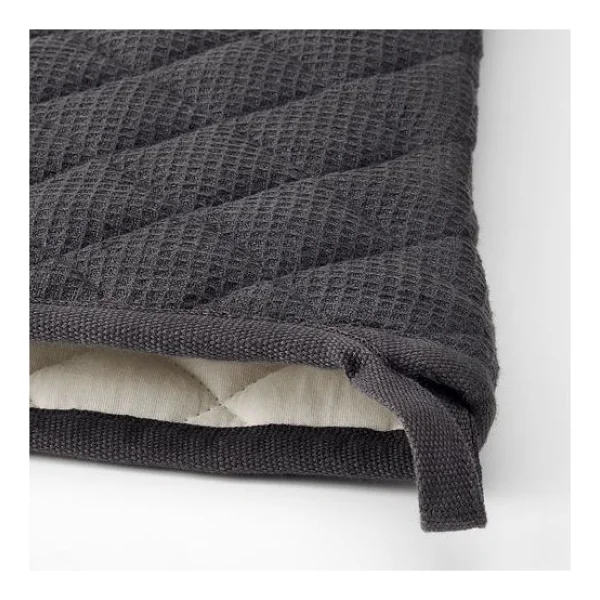 İkea Fırın Eldiveni Siyah 1 adet 33 cm Keçeli Polyester sağ - sol uyumlu - 35 x 45 cm - Görsel 2