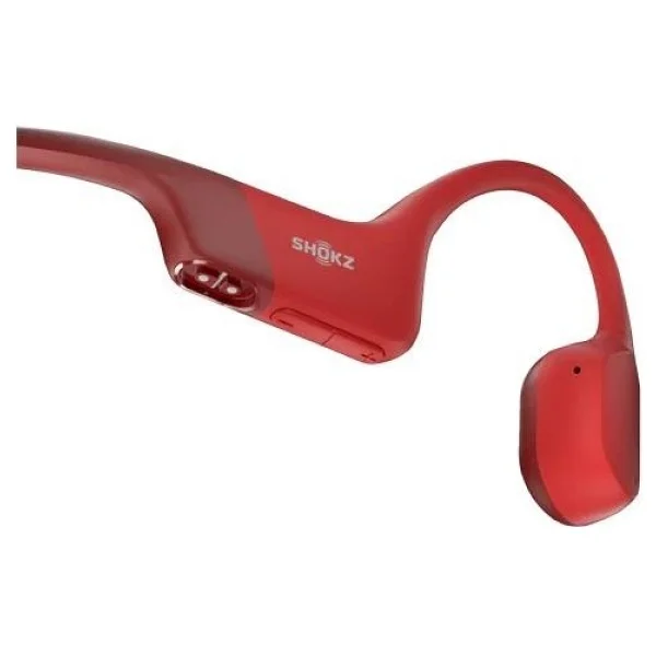 Shokz Openrun Kemik İletimli Bluetooth Kulaklık Kırmızı - Görsel 3