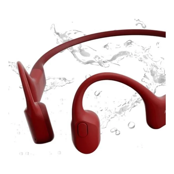 Shokz Openrun Kemik İletimli Bluetooth Kulaklık Kırmızı - Görsel 4