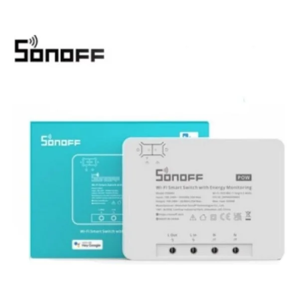 Sonoff Pow R3 25ah Güç Ölçerli Akıllı Röle - Görsel 9