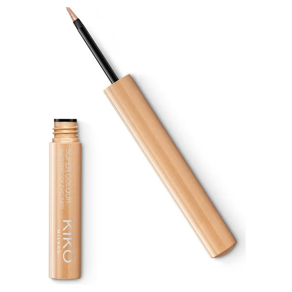 Kıko Milano New Super Colour Waterproof 02 Gold Likit Eyeliner - Görsel 4