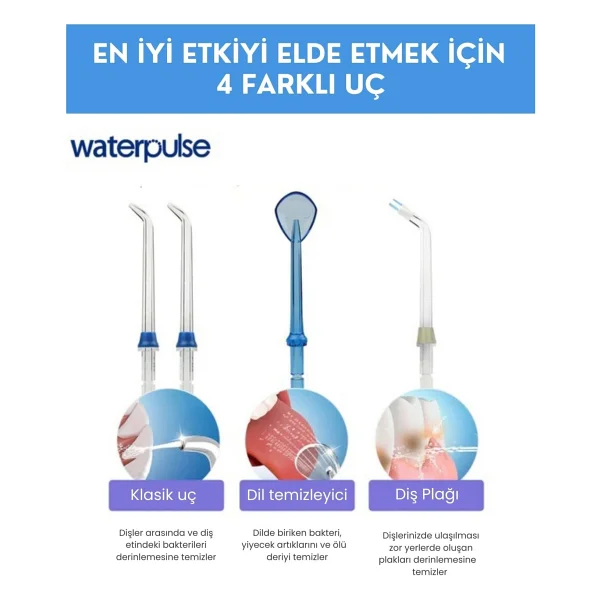 Waterpulse V500 Pembe Ağız Duşu - Görsel 3