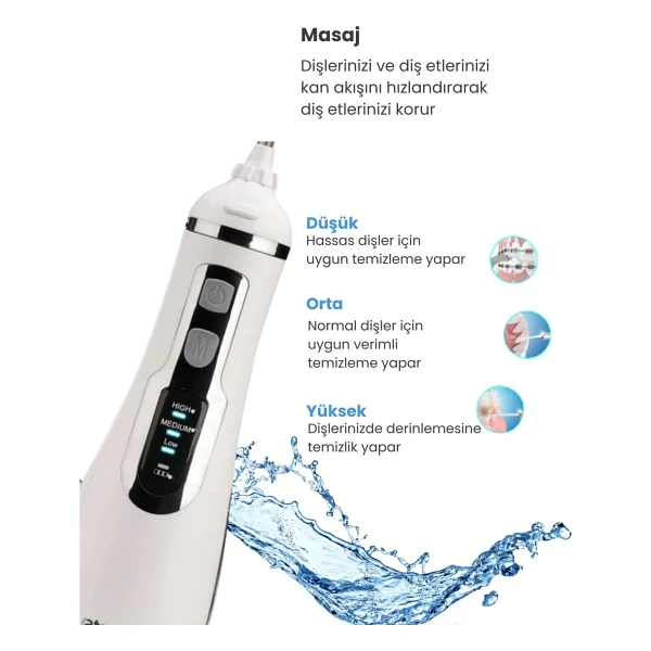 Waterpulse V500 Pembe Ağız Duşu - Görsel 5