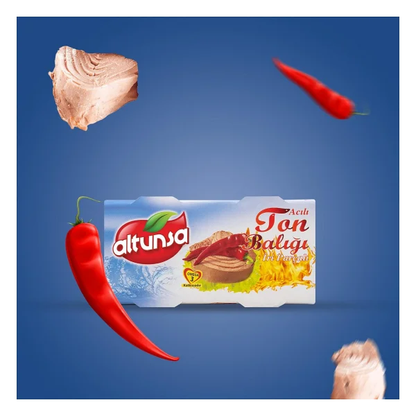 Altunsa Acılı Ton Balığı 2x160 Gr - Görsel 4