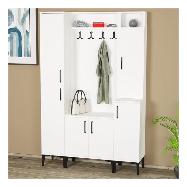 Kalender Dekor Rose-1-2-3 Rs01 Portmanto Vestiyer Ayakkabılık - Görsel 2