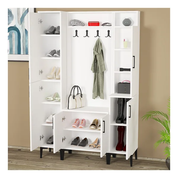 Kalender Dekor Rose-1-2-3 Rs01 Portmanto Vestiyer Ayakkabılık - Görsel 4