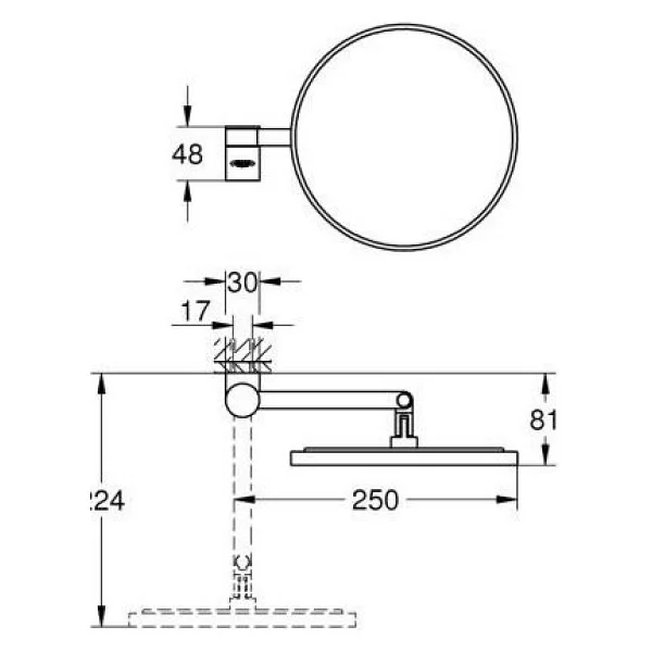 Grohe Selection Makyaj Aynası - 41077da0 - Görsel 2