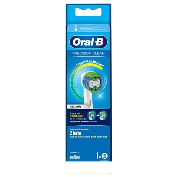 Oral-B Precision Clean 5'li Diş Fırçası Başlığı - Görsel 2