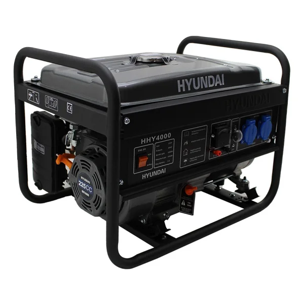 Hyundai Hhy4000 4.3 Kva İpli Benzinli Jeneratör - Görsel 5