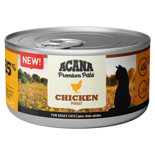 Acana Premium Ezme Tavuk Etli 85 Gr Yetişkin Konserve Kedi Maması - Görsel 5