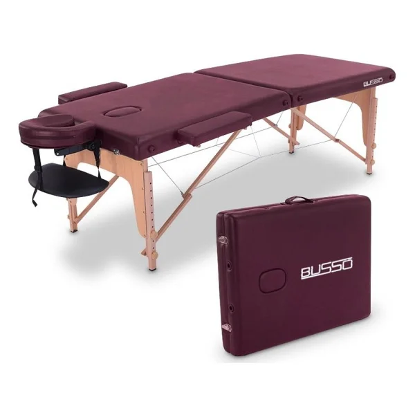 Busso Msgtable Masaj Masası Bordo - Görsel 3