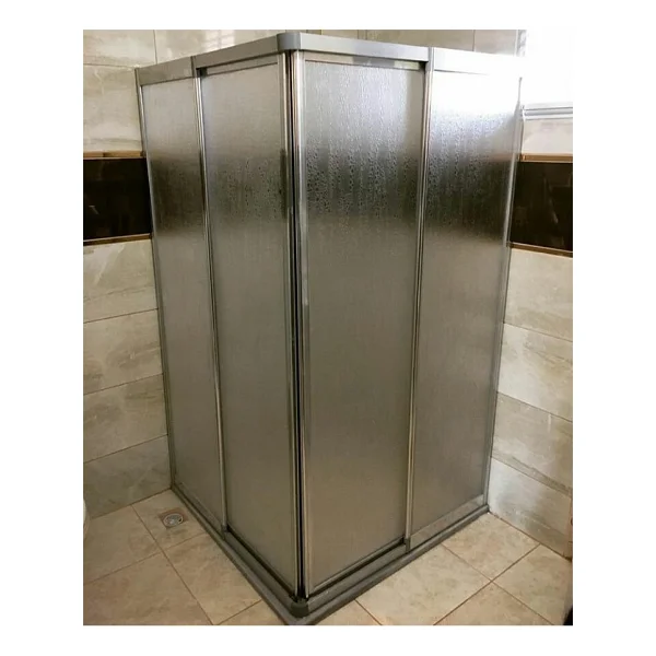 Teknesiz Duşakabin Mika Plastik Camlı Nd409 - 100x100 - Görsel 3