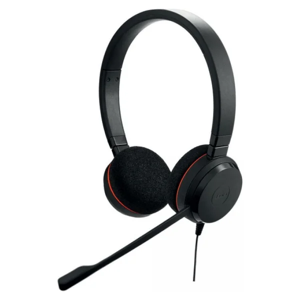 Jabra Evolve 20 Duo Uc USB-C Kablolu Çağrı Merkezi Kulaklığı - Görsel 2