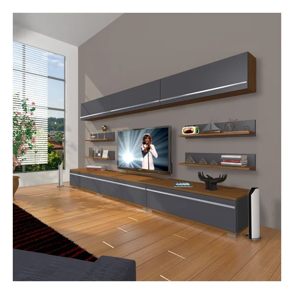 Decoraktiv Eko 8y Mdf TV Ünitesi - Görsel 2