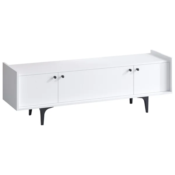 Decormet Atlas TV Sehpası Dec0043 - Beyaz - Görsel 3