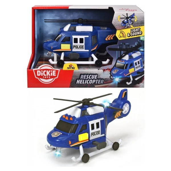 Dickie Action Series Helikopter Arabası 203302016 - Görsel 6