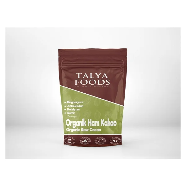 Talya Foods Gdo Pestisit Analizli Organik Ham Kakao 100 G - Görsel 2