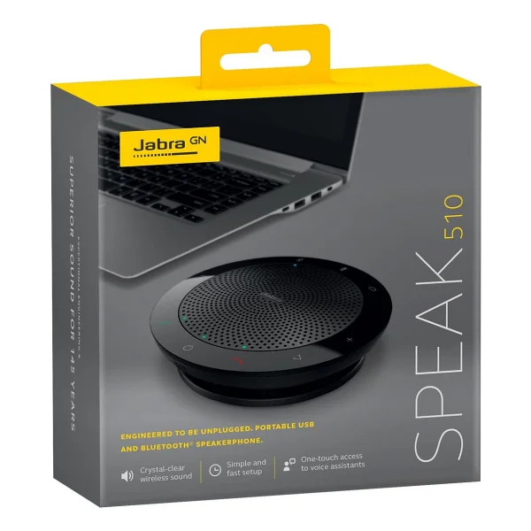 Jabra Speak 510 Uc USB Ms Konferans Telefonu - Görsel 3
