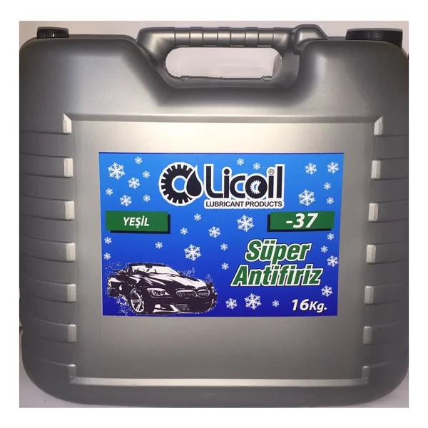 Licoil Süper -37 Derece 16 Kg / 18 Lt Mavi Antifriz - Görsel 2