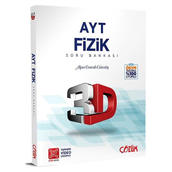 3d Yayınları Ayt Fizik Soru Bankası - Görsel 2