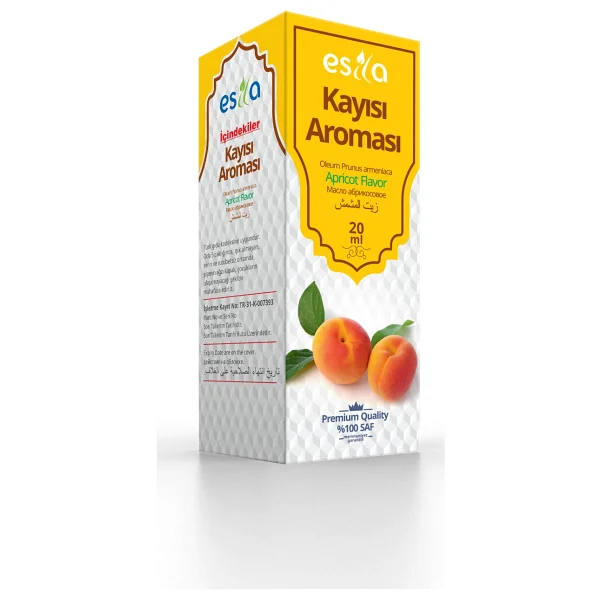 Esila Kayısı Aroması 20 Ml - Görsel 2
