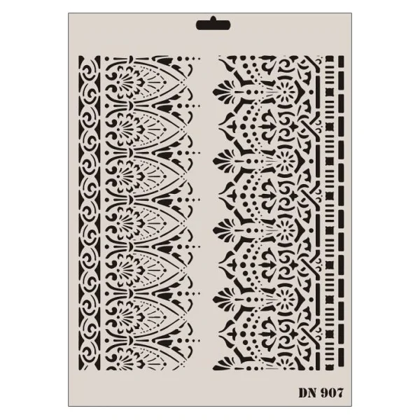 Rich Dantel Seri Dn-907 Stencil 35x25 Cm - Görsel 2