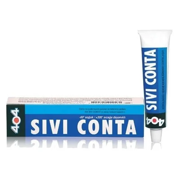 404 80 Gr Beyaz Tüp Sıvı Conta - Görsel 2