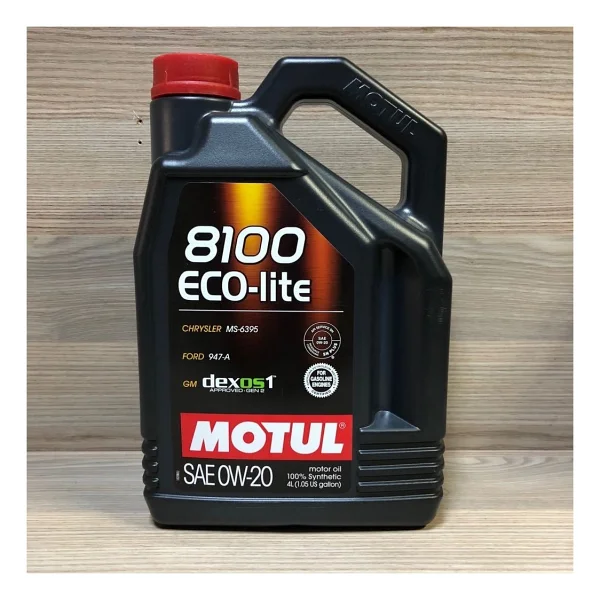 Motul 8100 Eco-Lite 0w-20 4 Lt Motor Yağı - Görsel 2
