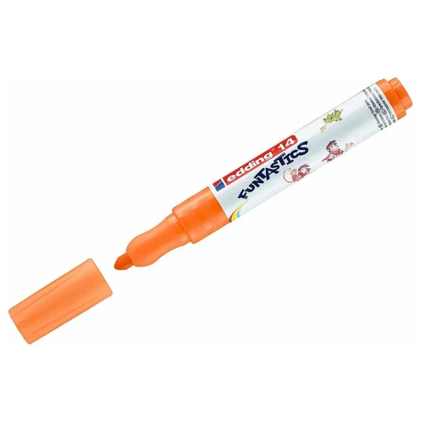 Edding Funtastics 14 Kırmızı Kalın Uçlu Keçeli Kalem - Görsel 8